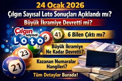 24 OCAK 2026 ÇILGIN SAYISAL LOTO SONUÇLARI AÇIKLANDI MI? BÜYÜK İKRAMİYE DEVRETTİ Mİ?