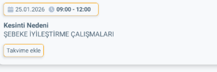 ADANA POZANTI'DA ELEKTRİK KESİNTİSİ