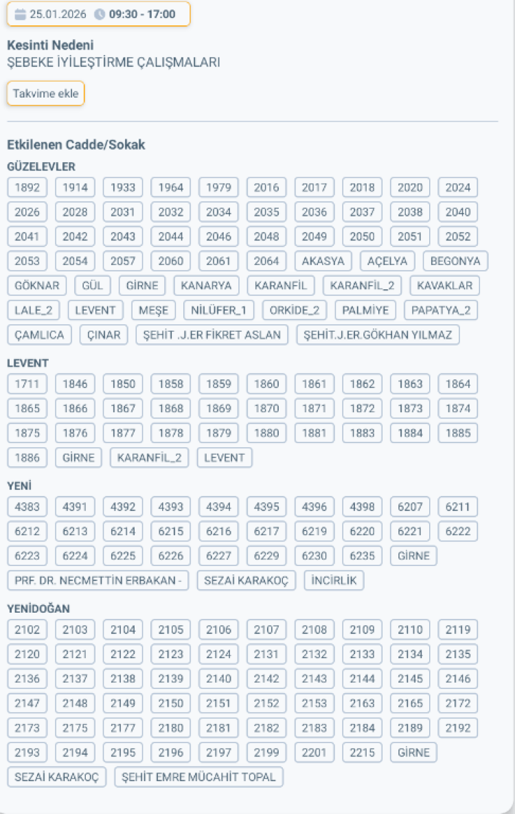 ADANA SARIÇAM'DA ELEKTRİK KESİNTİSİ