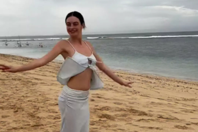 Melis Sezen’in Bali’deki dansı sosyal medyayı salladı