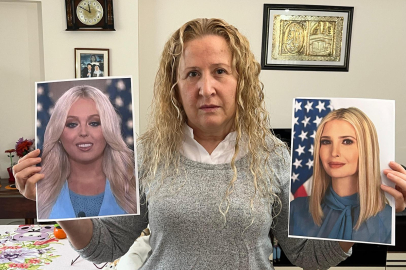 BABASININ DONALD TRUMP OLDUĞUNU İDDİA EDEN NECLA ÖZMEN FRANSIZ BASININDA MANŞET OLDU