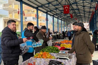 Feke Belediyesi’nden vatandaşlara sıcak ikram