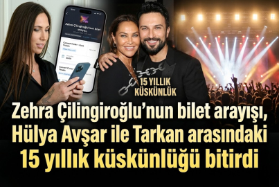 Zehra Çilingiroğlu’nun bilet arayışı, Hülya Avşar ile Tarkan arasındaki 15 yıllık küskünlüğü bitirdi