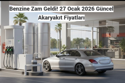 BENZİNE ZAM GELDİ! 27 OCAK 2026 MOTORİN, LPG VE BENZİN FİYATLARI NE KADAR?