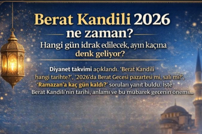 Berat Kandili 2026 ne zaman? Hangi gün idrak edilecek, ayın kaçına denk geliyor?