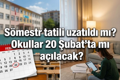 15 tatil uzatıldı mı, okullar 20 Şubat'a kadar tatil mi? MEB takvimiyle son nokta koyuldu