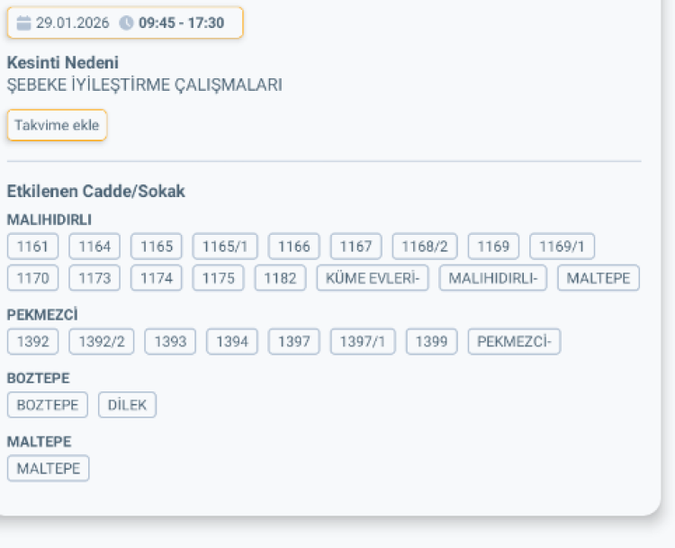 ADANA İMAMOĞLU'DA ELEKTRİK KESİNTİSİ