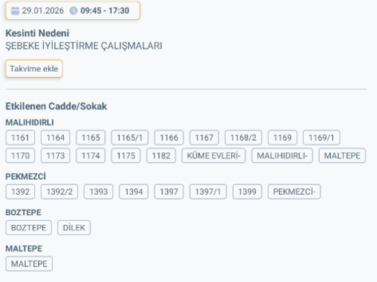 ADANA SARIÇAM'DA ELEKTRİK KESİNTİSİ