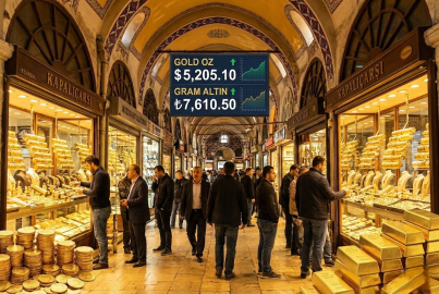 Altın durdurulamıyor: Ons 5.200 doları aştı, Kapalıçarşı'da gram 7.600 TL