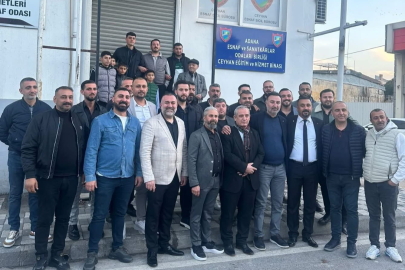 Beşir Toprak, Ceyhan Ağaç İşleri ve İnşaat Sanatkârları Odası’nın yeni başkanı oldu