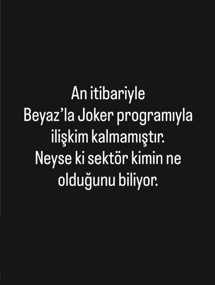 Beyaz’la Joker’de kriz Düşük reyting sonrası yönetmenle yollar ayrıldı 2