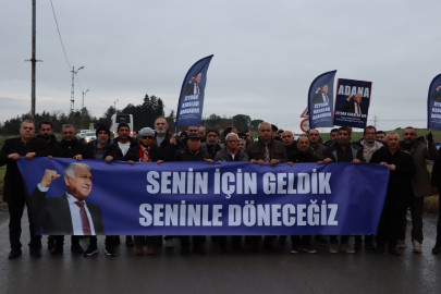 Binlerce Adanalı, Zeydan Karalar’a destek için Silivri’de buluştu