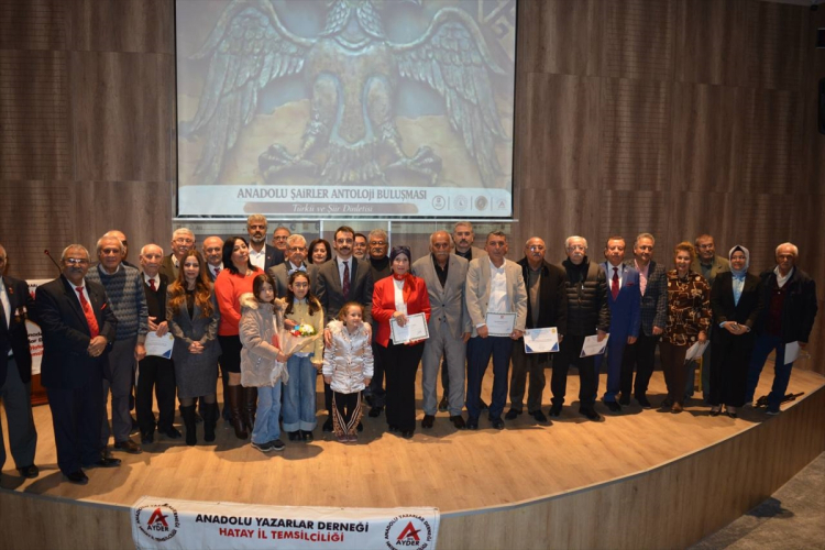 Hatay Belen’de Anadolu Şairler Antoloji Buluşması düzenlendi 2