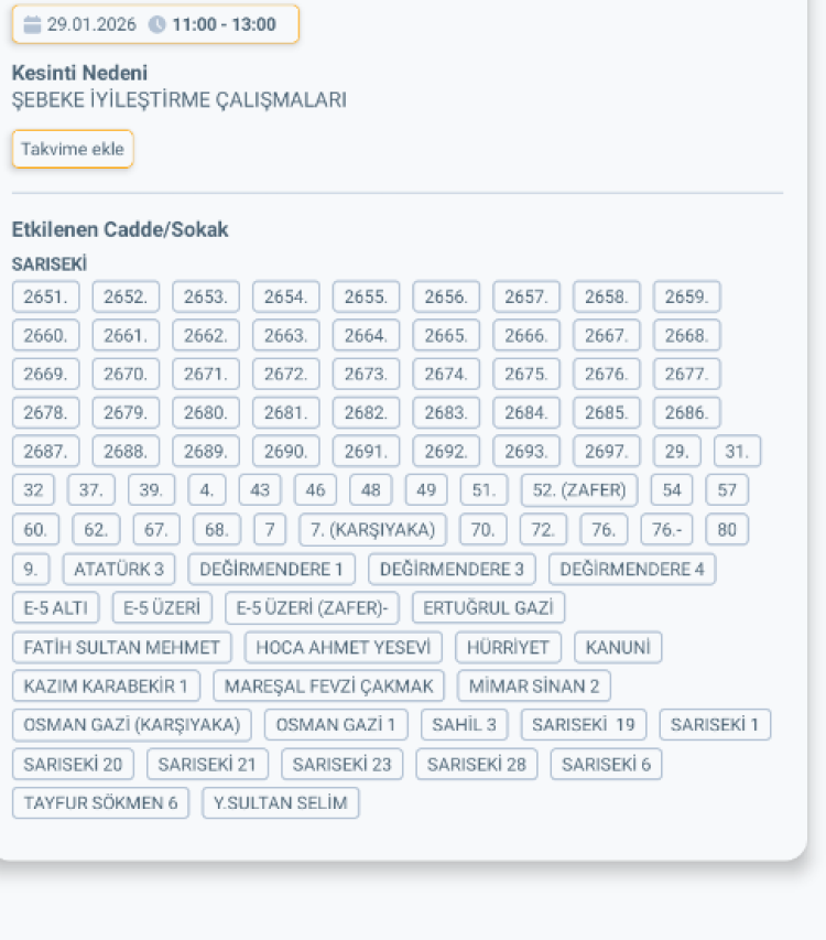 HATAY İSKENDERUN'DA ELEKTRİK KESİNTİSİ