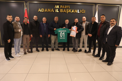 Kozanspor FK, AK Parti Adana İl Başkanı Dağlı ile projelerini görüştü