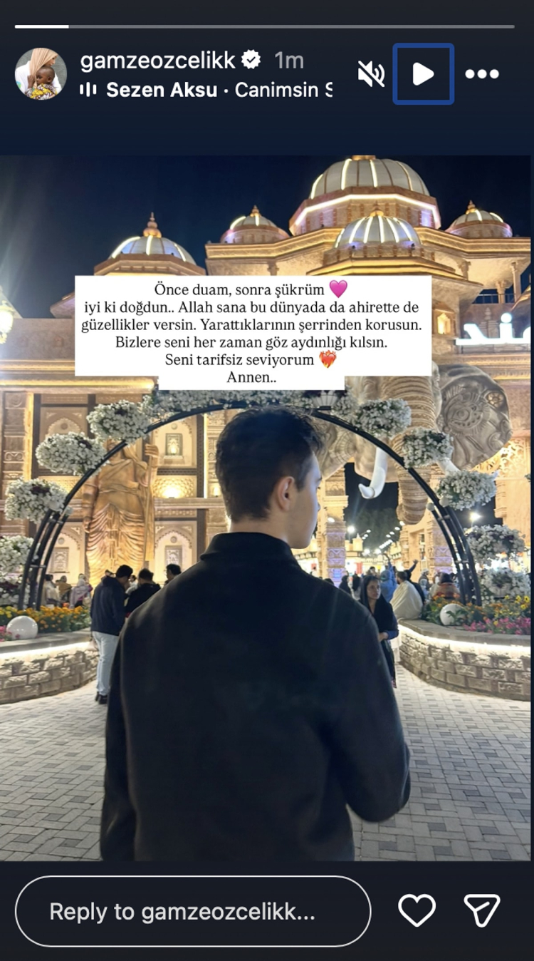 Gamze Özçelik’in oğlu Murathan 16 oldu Son hali gündem yarattı 2