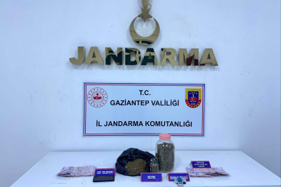 Gaziantep'te 4 kilo skunk ele geçirildi: 1 şahıs tutuklandı