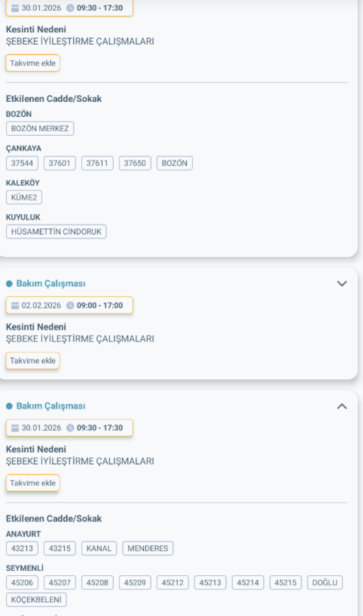 MERSİN MEZİTLİ'DE ELEKTRİK KESİNTİSİ