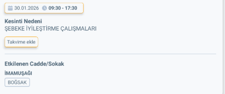 MERSİN SİLİFKE'DE ELEKTRİK KESİNTİSİ