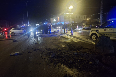 Düziçi'nde iki otomobil çarpıştı: 2 yaralı