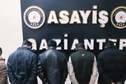 Gaziantep'te ‘hırsızlık çetesi' çökertildi: 6 gözaltı
