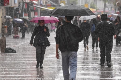 Hafta sonu yurtta yağışlı hava hakim olacak