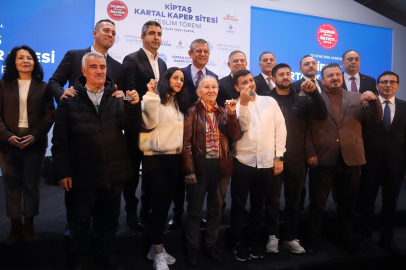 Kartal’da KİPTAŞ Kaper Sitesi’nde 590 konutun anahtarları teslim edildi