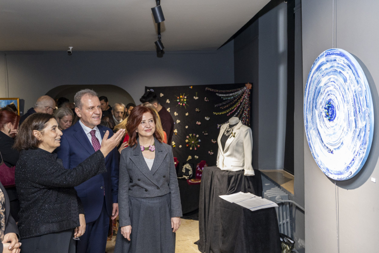 Mersin’de iğne oyası mirası çağdaş sanatla buluştu 2