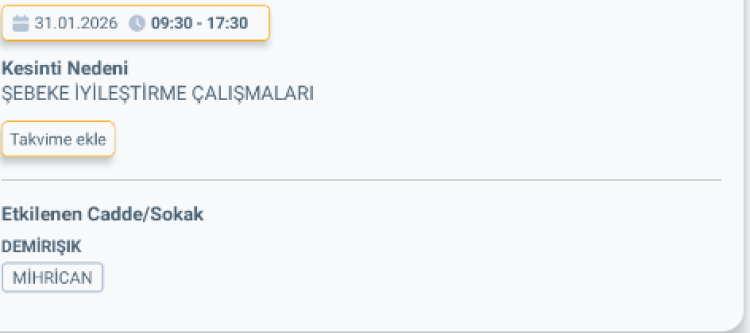 MERSİN MEZİTLİ'DE ELEKTRİK KESİNTİSİ