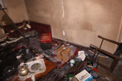 Tüpten tüpe gaz dolumu yaparken evi yaktı