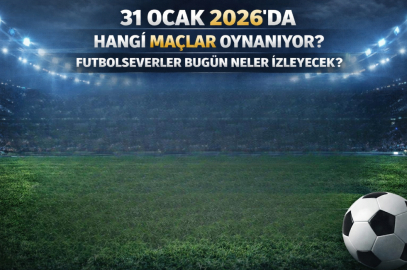 BUGÜN MAÇ VAR MI? 31 OCAK CUMARTESİ GÜNÜ HANGİ KARŞILAŞMALAR OYNANACAK, SAAT KAÇTA VE HANGİ KANALDA?