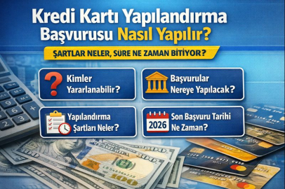 KREDİ KARTI YAPILANDIRMA BAŞVURUSU NASIL YAPILIR? ŞARTLAR NELER, SÜRE NE ZAMAN BİTİYOR?