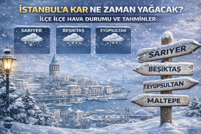 İSTANBUL’A KAR NE ZAMAN YAĞACAK? İLÇE İLÇE HAVA DURUMU VE TAHMİNLER