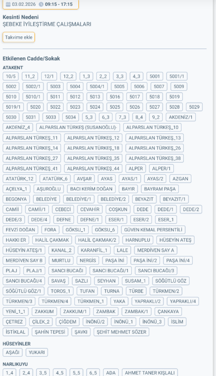 MERSİN SİLİFKE'DE ELEKTRİK KESİNTİSİ 4