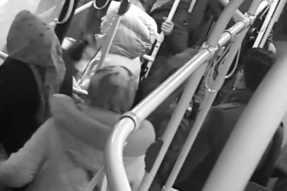 Kayseri’de otobüs şoförü, fenalaşan yolcuyu hastaneye yetiştirdi