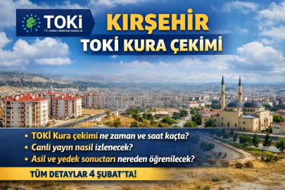 Kırşehir 1633 sosyal konut TOKİ kura çekilişi ne zaman, saat kaçta? TOKİ Kırşehir kura sonuçları nereden öğrenilir?