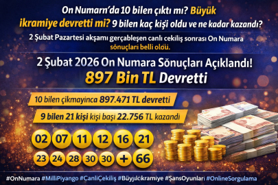 ON NUMARA’DA 10 BİLEN ÇIKTI MI? BÜYÜK İKRAMİYE DEVRETTİ Mİ?