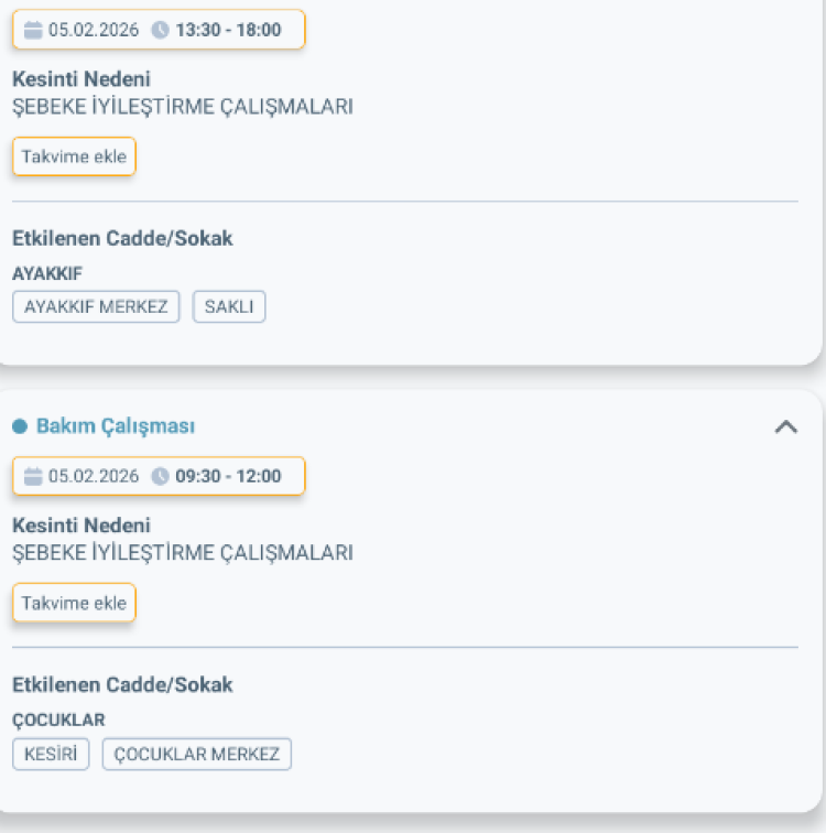 ADANA KARAİSALI'DA ELEKTRİK KESİNTİSİ