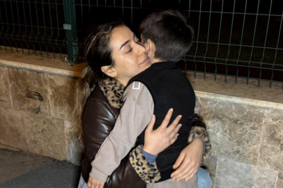 Anne, çocuğuna 1,5 yıl sonra polis merkezinde kavuştu