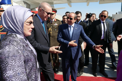 Cumhurbaşkanı Erdoğan Mısır'da