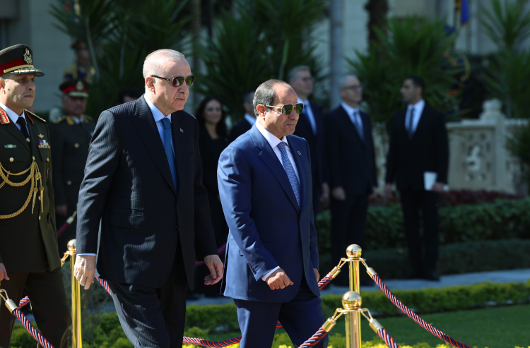 Cumhurbaşkanı Erdoğan Mısır’da Al-İttihadiye Sarayı’nda resmi törenle karşılandı 2