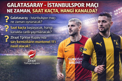 GALATASARAY – İSTANBULSPOR MAÇI NE ZAMAN, SAAT KAÇTA, HANGİ KANALDA? (MUHTEMEL 11)