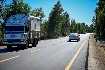 Mersin Tarsus'ta üreticilerin kullandığı yol yenilendi