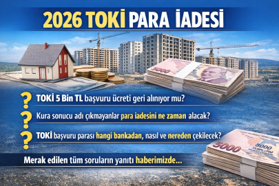 TOKİ PARA İADESİ NASIL ALINIR? 2026 TOKİ 5 BİN TL BAŞVURU ÜCRETİ GERİ ÖDEME DETAYLARI
