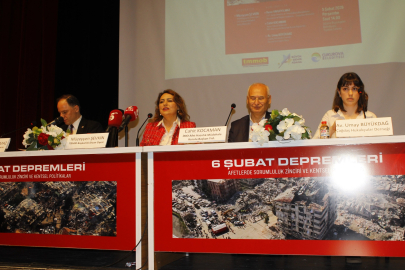 6 Şubat depremlerinin üçüncü yılında uzmanlar Adana’da depremi konuştu