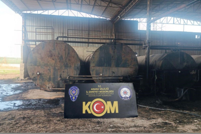 Adana'da dev akaryakıt operasyonu: 115 bin litre kaçak yakıt ele geçirildi