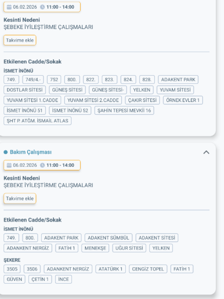 HATAY İSKENDERUN'DA ELEKTRİK KESİNTİSİ