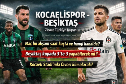 KOCAELİSPOR-BEŞİKTAŞ ZİRAAT TÜRKİYE KUPASI MAÇI SAAT KAÇTA VE HANGİ KANALDA?