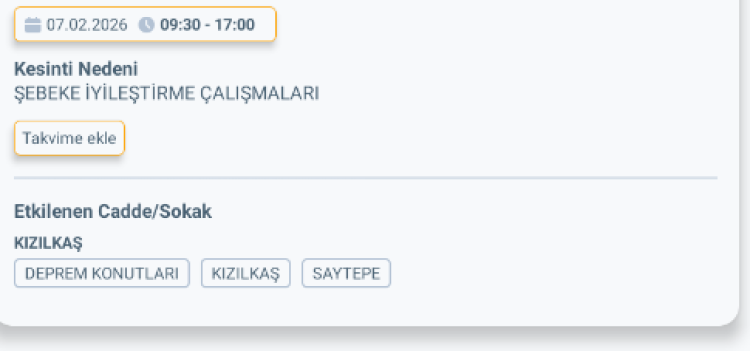 ADANA SARIÇAM'DA ELEKTRİK KESİNTİSİ