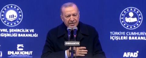 Cumhurbaşkanı Recep Tayyip Erdoğan: Depremde küllerimizden doğduk, 455 bin konut tamamlandı